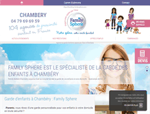 Tablet Screenshot of chambery.family-sphere.com